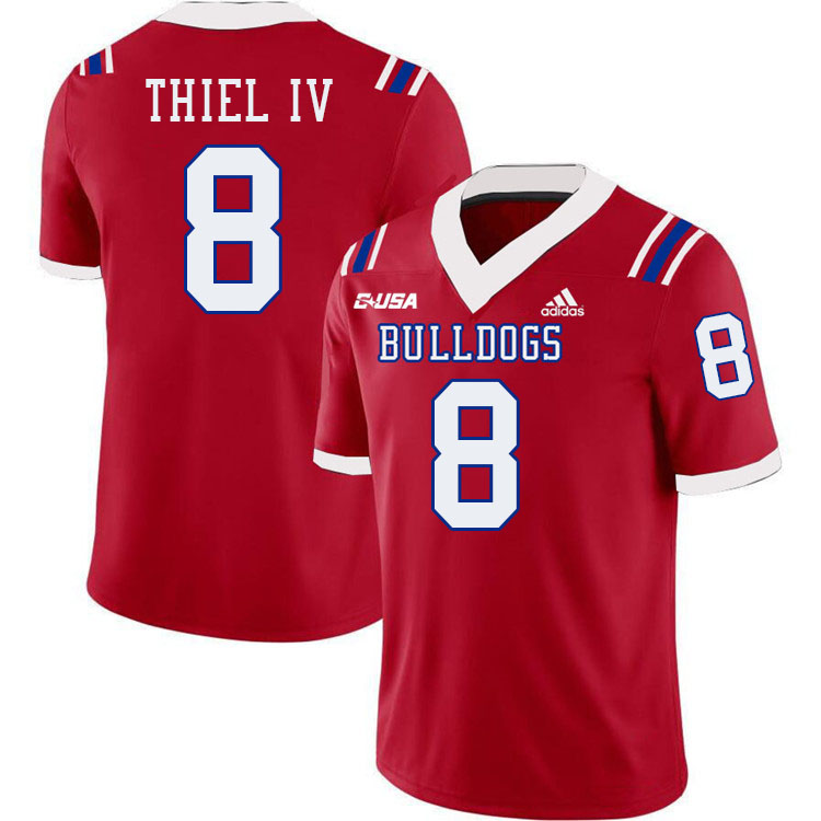 Johnnie Thiel IV Louisiana Tech Jersey,LA Tech Bulldogs Football Jerseys,Uniforms,Gears-Red